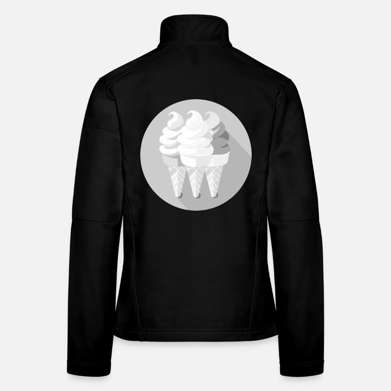Eiswaffeln Frauen Softshelljacke