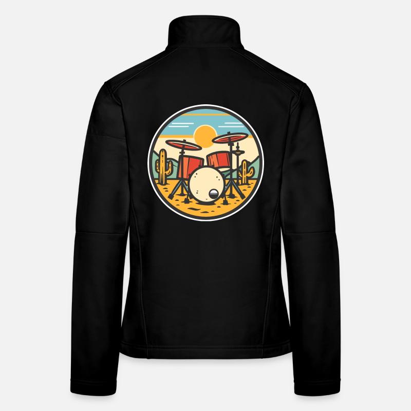 Trapset Look BD Veste en tissu softshell Femme