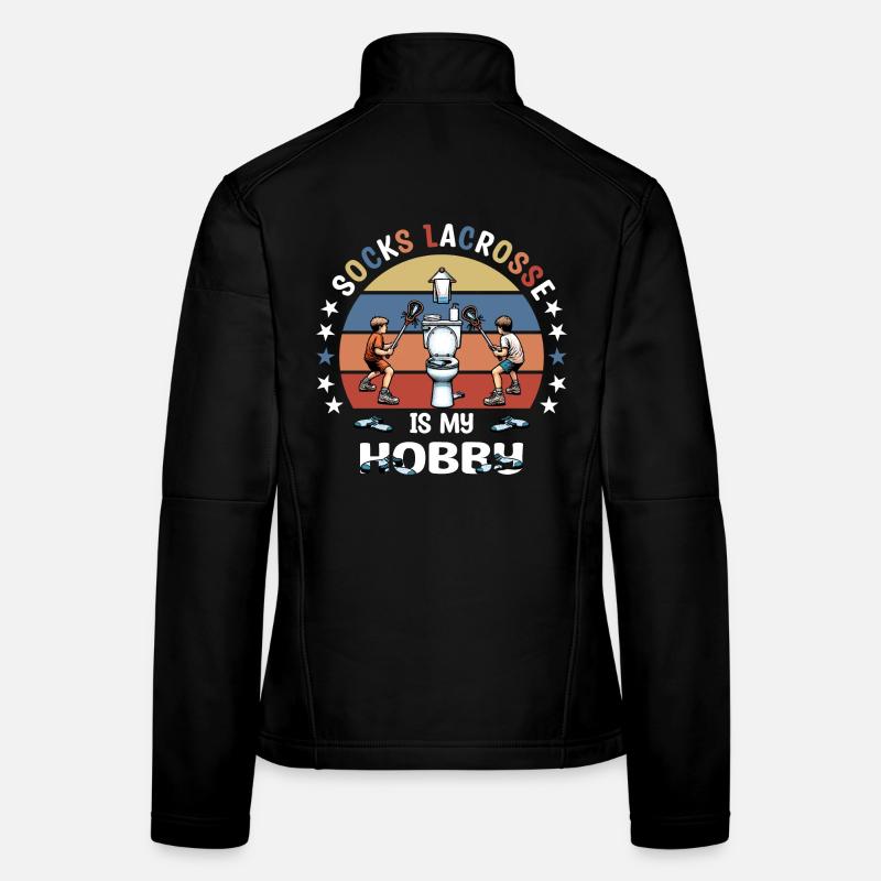 Socken Lacrosse Frauen Softshelljacke