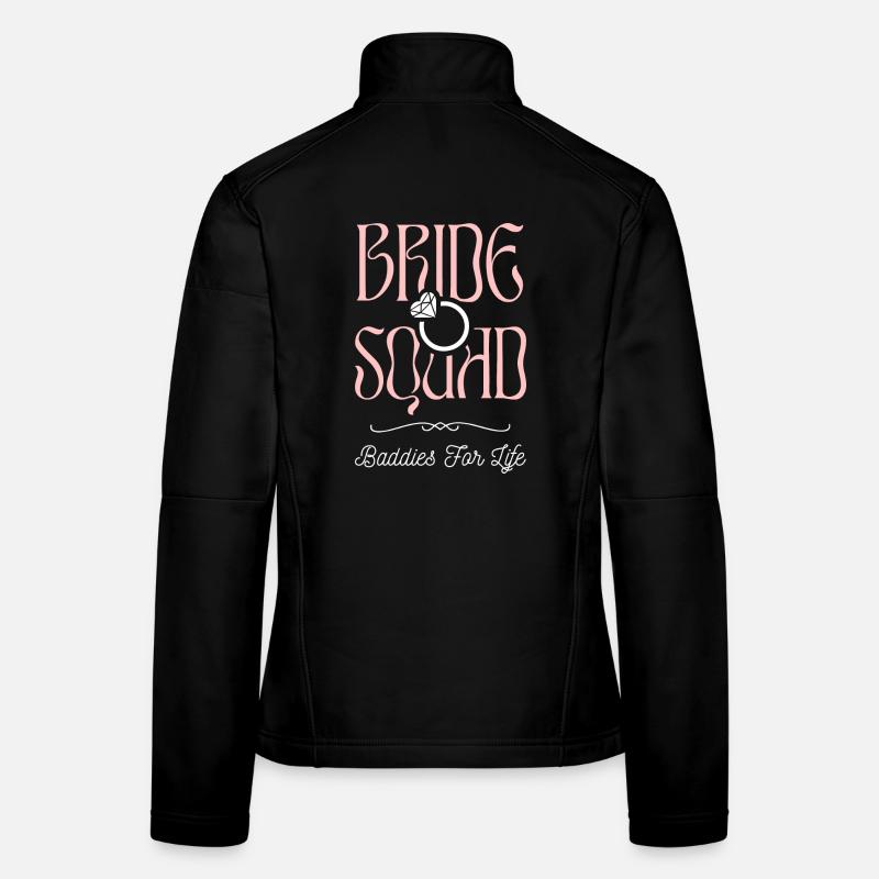 Bride Squad - Junggesellinnencrew Frauen Softshelljacke