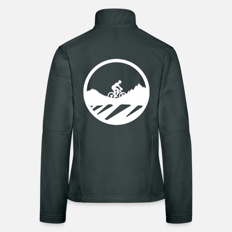 Graphismes de VTT Veste en tissu softshell Femme