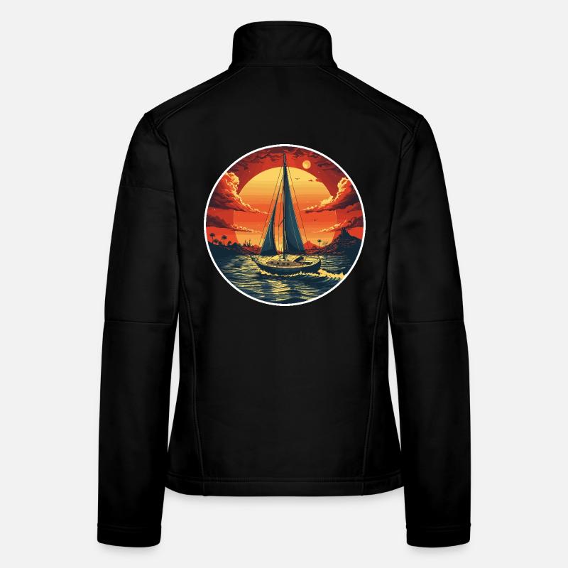 Portrait Sailing Women's Softshell Jacket