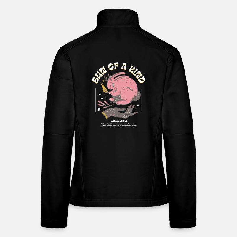 Mystischer Jackalope – Einzigartig & Magisch Frauen Softshelljacke