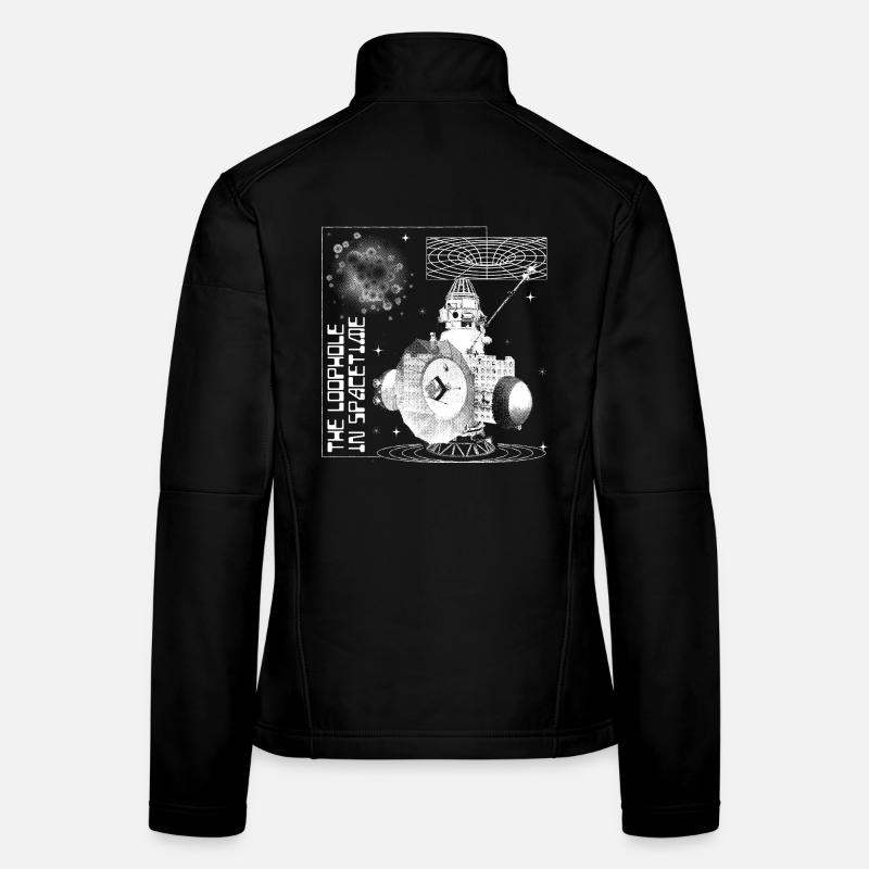 Loch im Raumzeitkontinuum Frauen Softshelljacke