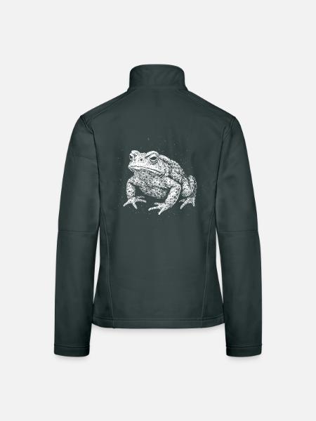 Toad - Women's Softshell Jacket - mouse grey - Back