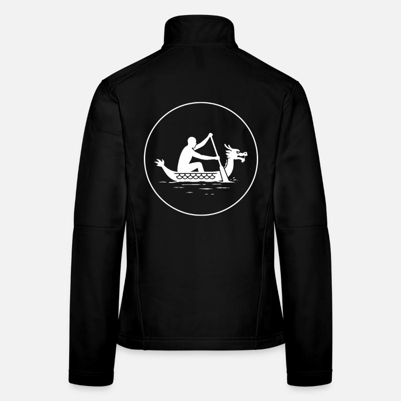 Fureur de la pagaie Veste en tissu softshell Femme