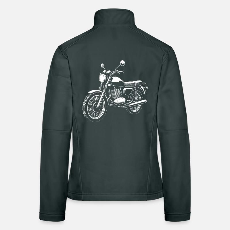 Two-Stroke Legend Retro Women's Softshell Jacket