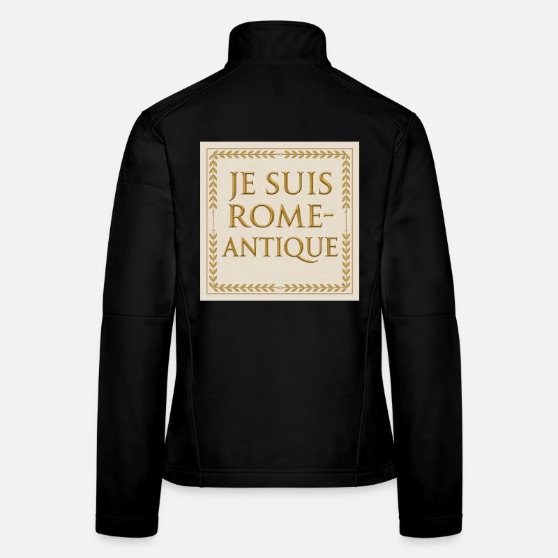 I Am Ancient Rome - Women's Softshell Jacket - black