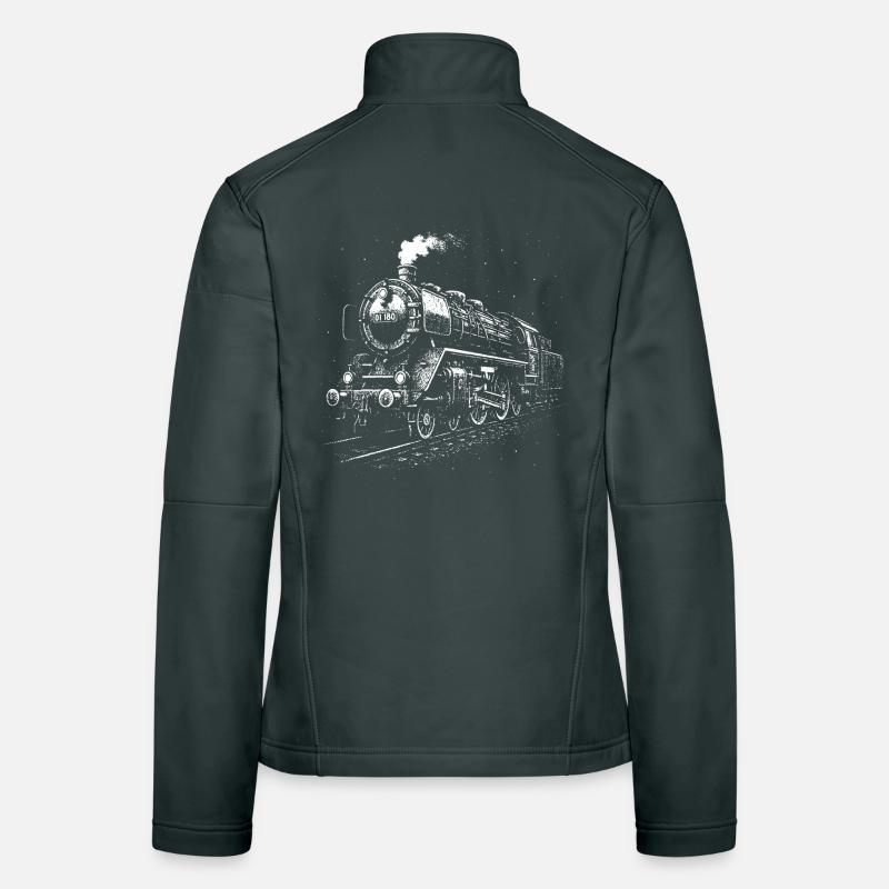 Géant d’acier la nuit Veste en tissu softshell Femme