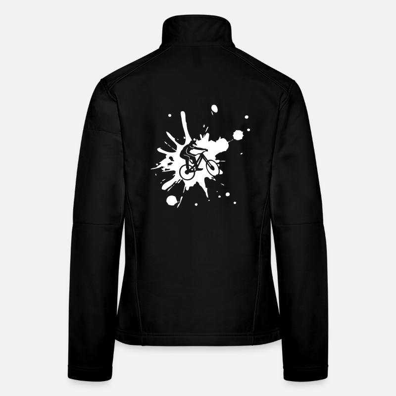 mountainbike downhill Frauen Softshelljacke