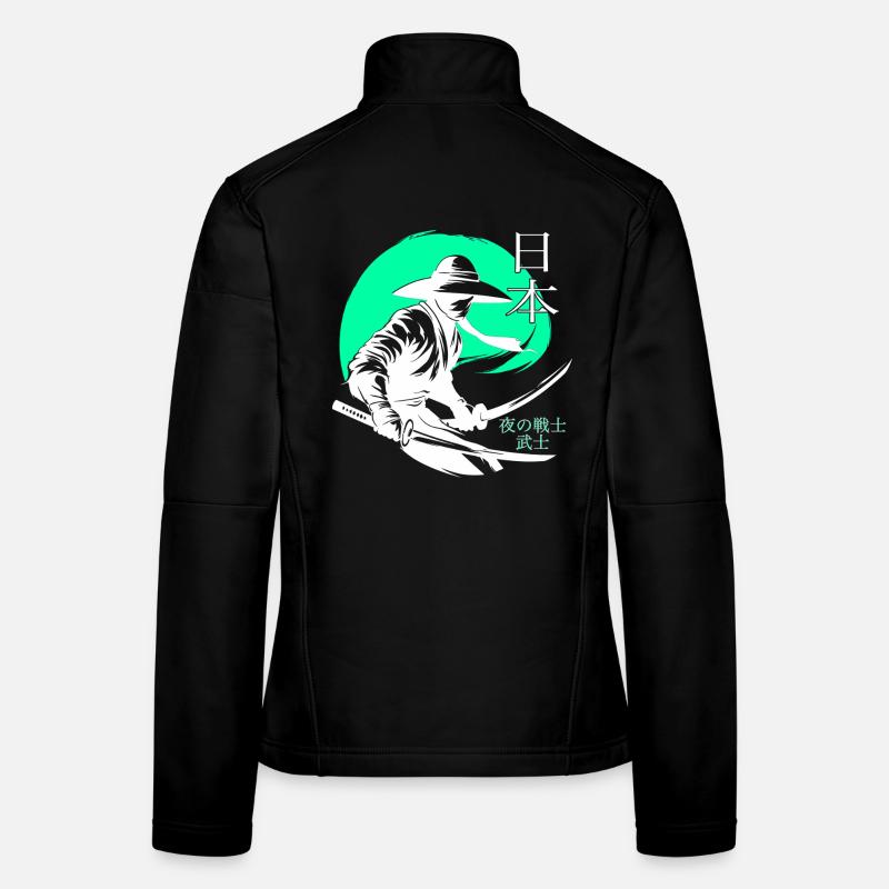 Samurai WarriorJapan Tokyo Women's Softshell Jacket