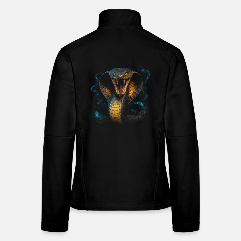 King Kobra - Frauen Softshelljacke - Schwarz