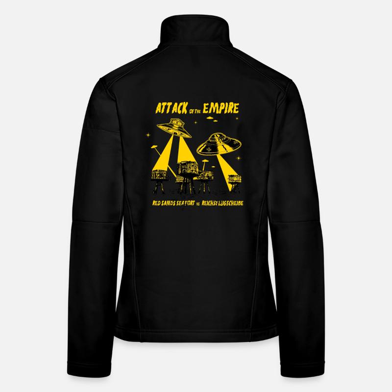 UFOKunst - Angriff des Imperiums Frauen Softshelljacke