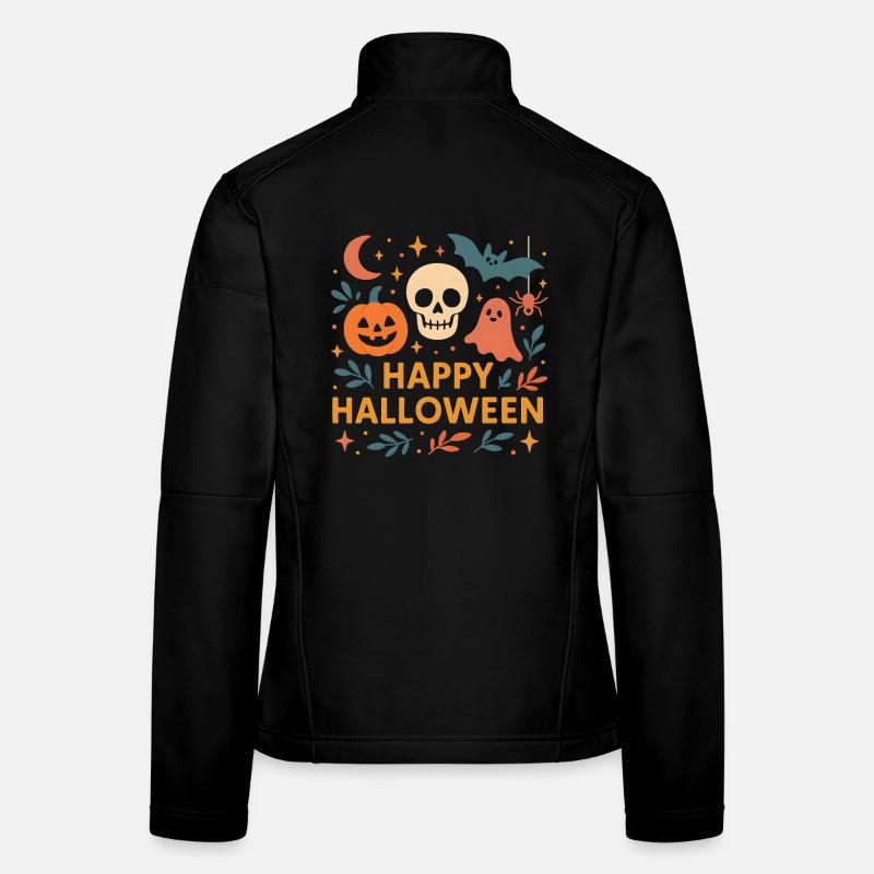 Halloween classique Veste en tissu softshell Femme