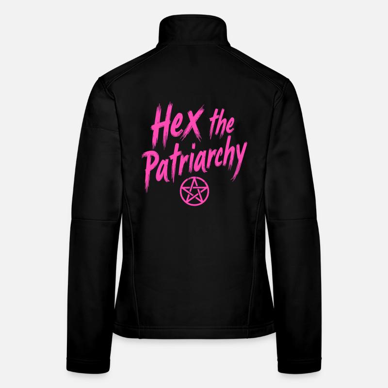 Hex The Patriarchy – Déclaration féministe Veste en tissu softshell Femme