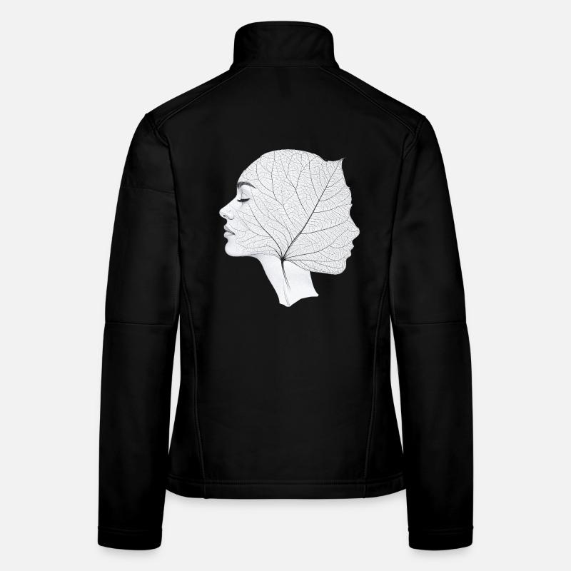 Natur ist ein Geisteszustand - Nature Mindset Frauen Softshelljacke