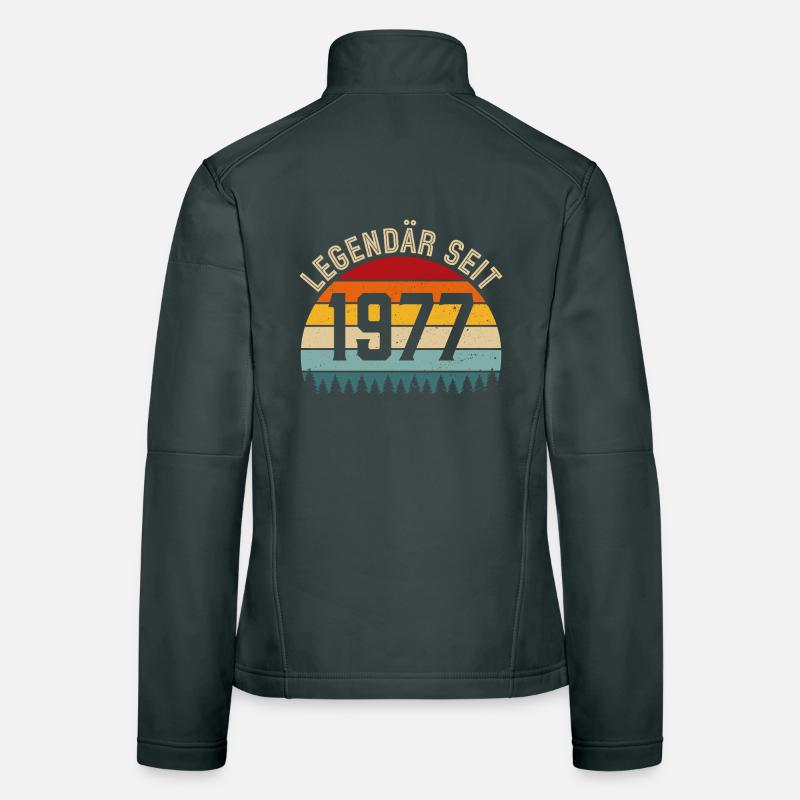 Legendary since 1977 – Born in 1977 Women's Softshell Jacket