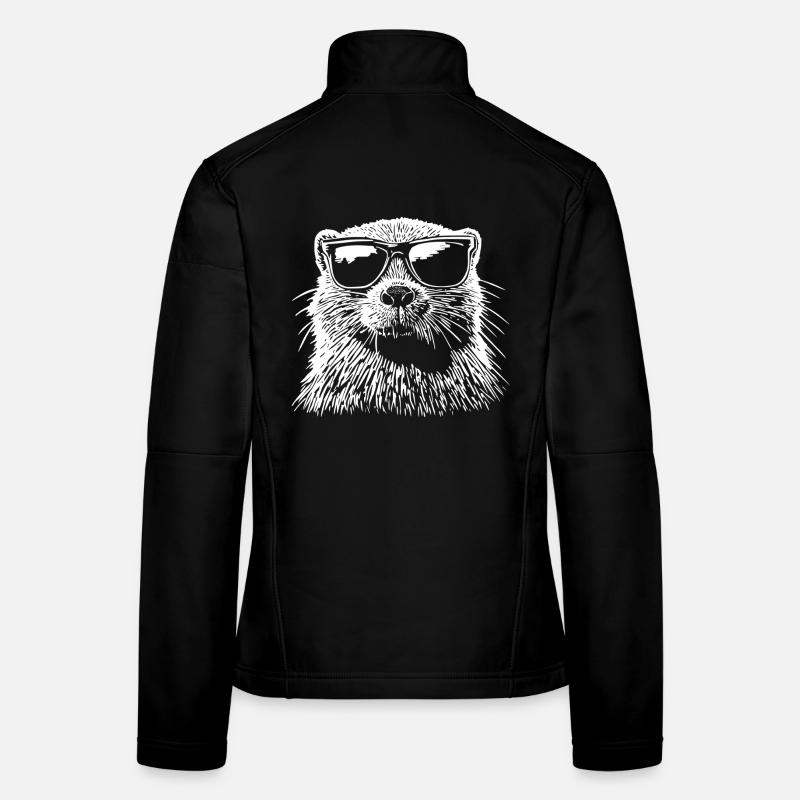 Cool Biber Sonnenbrille Frauen Softshelljacke