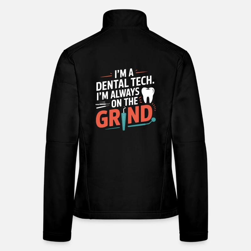 Dental Ceramic Painting Technique  Women's Softshell Jacket