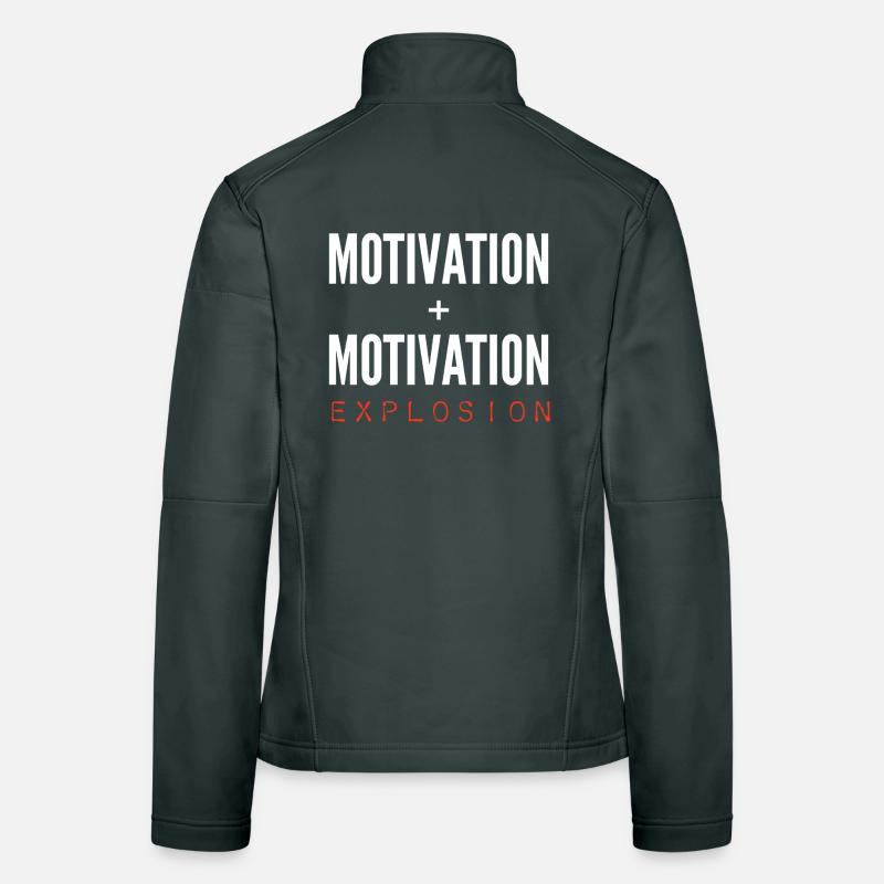 Motivation + Motivation = Explosion Frauen Softshelljacke