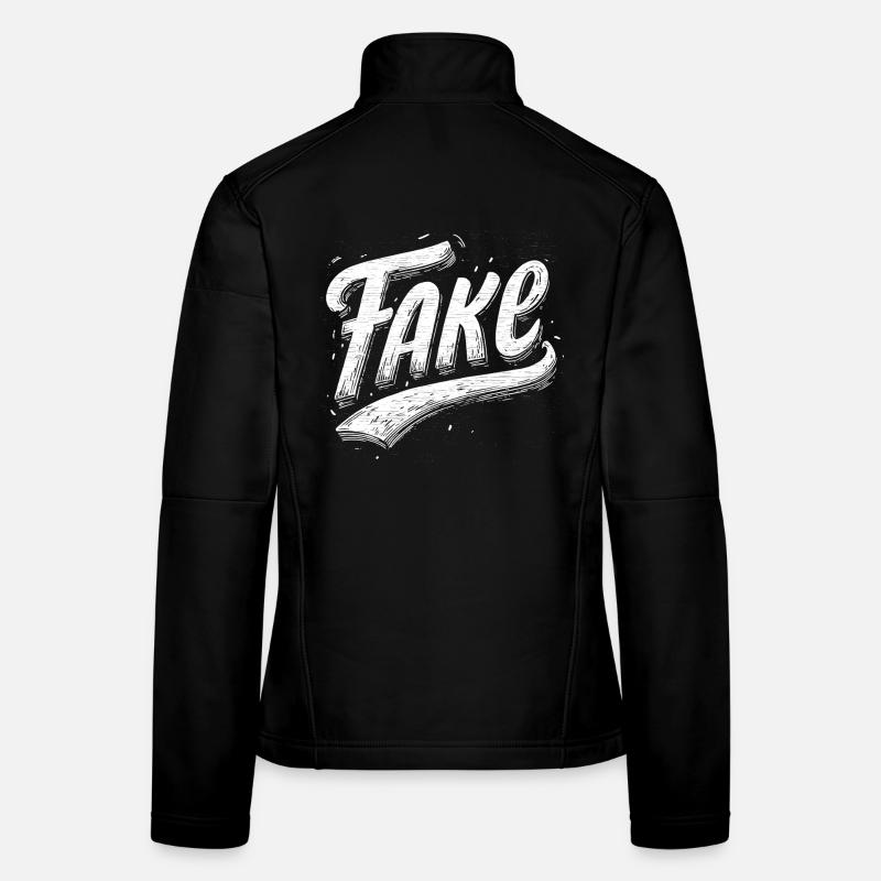 Faux Veste en tissu softshell Femme