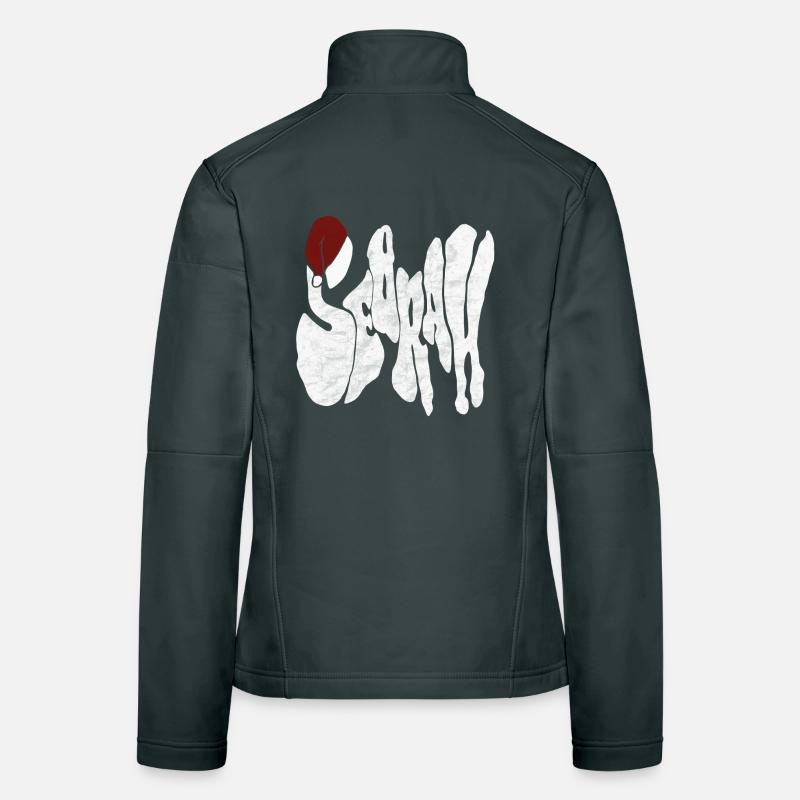 Savage „SEBRAH“ Graffiti Schrift Marmor Frauen Softshelljacke