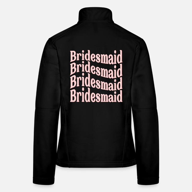 BRIDESMAID WEDDING WAVE Women's Softshell Jacket