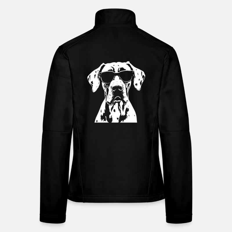 Deutsche Dogge Great Dane Sonnenbrille Frauen Softshelljacke