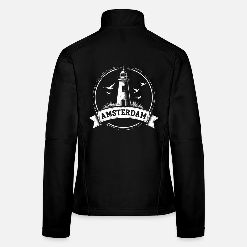 Leuchtturm Amsterdam Maritimes  Frauen Softshelljacke