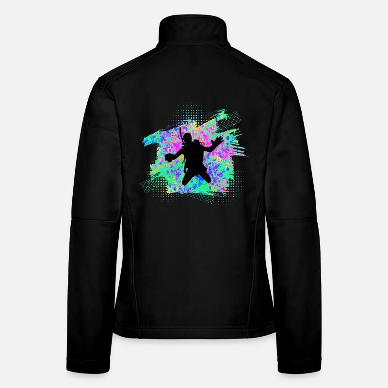 Taucher tauchen Frauen Softshelljacke