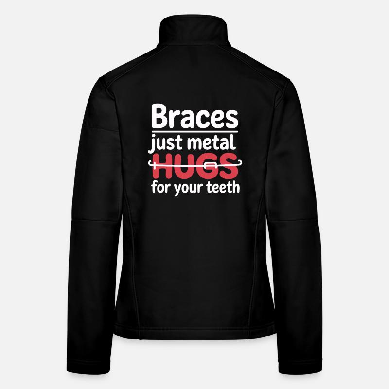 Brace Journey Smile Fortschritt Kunst Frauen Softshelljacke