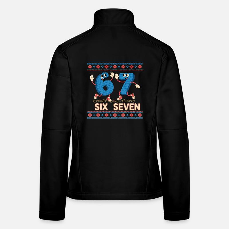 6 7 Six Seven Memes Women's Softshell Jacket