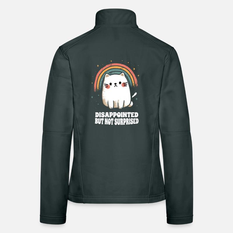 disappointed Women's Softshell Jacket