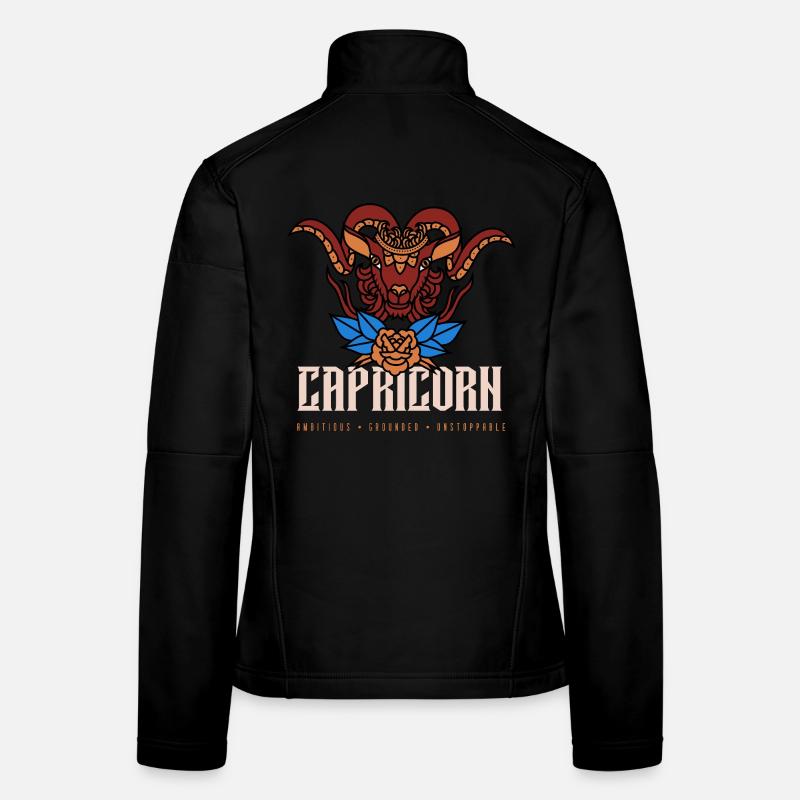Steinbock - Frauen Softshelljacke - Schwarz