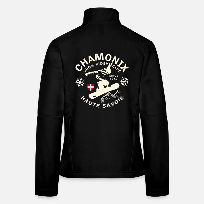 Chamonix Snow Riders Vintage 1967 Women's Softshell Jacket