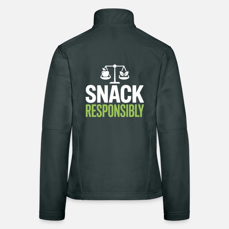 Évaluation alimentaire experte de diététicien agréé Veste en tissu softshell Femme