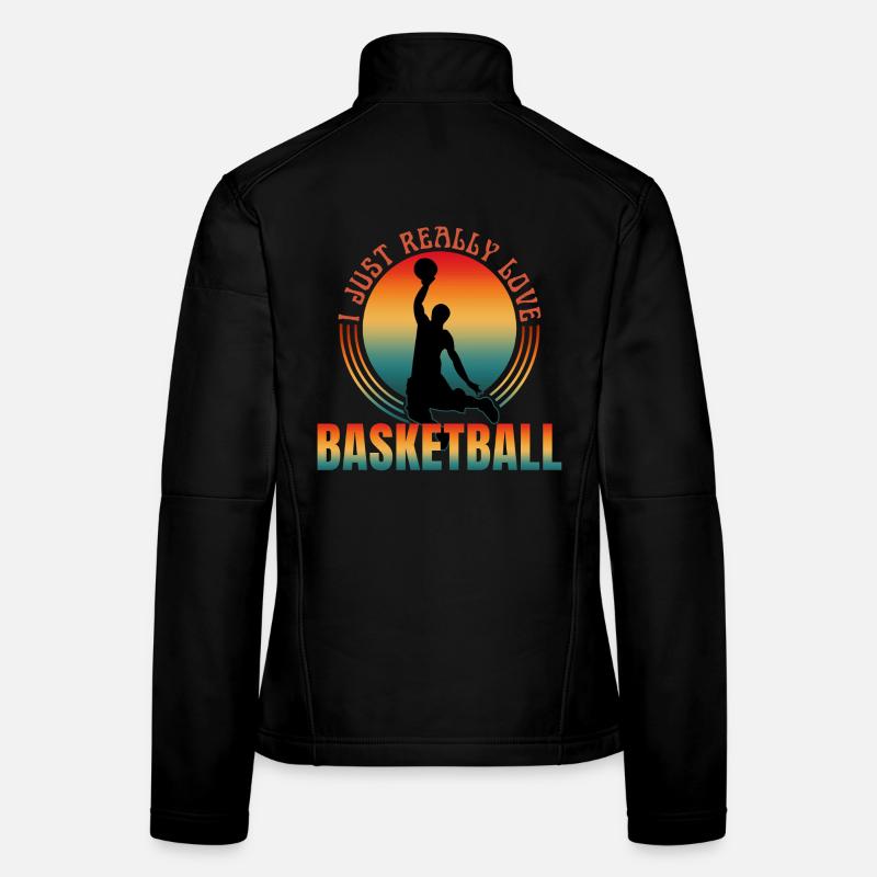 J’ADORE VRAIMENT LE BASKET Veste en tissu softshell Femme