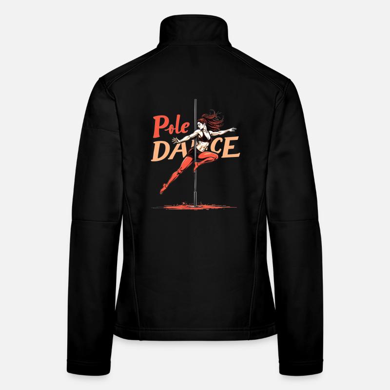 Pole Dance Pole Dancer Acrobatic Gift Women's Softshell Jacket