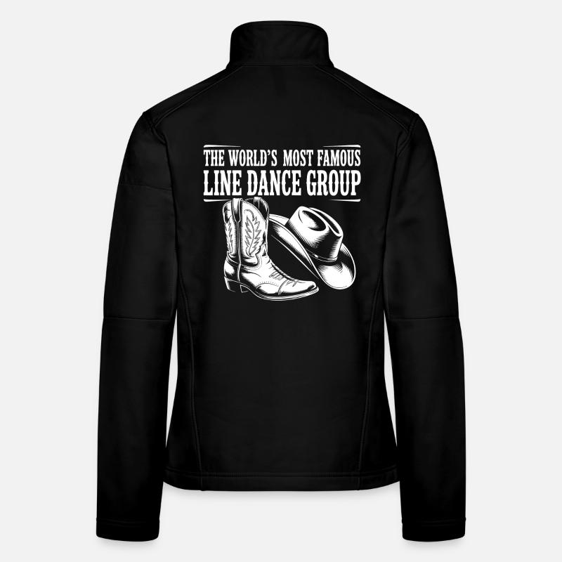 World-famous line dance group Women's Softshell Jacket