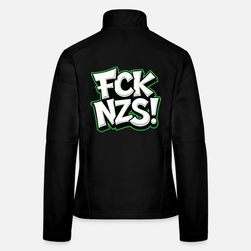 FCK NZS Statement against Racism Women's Softshell Jacket
