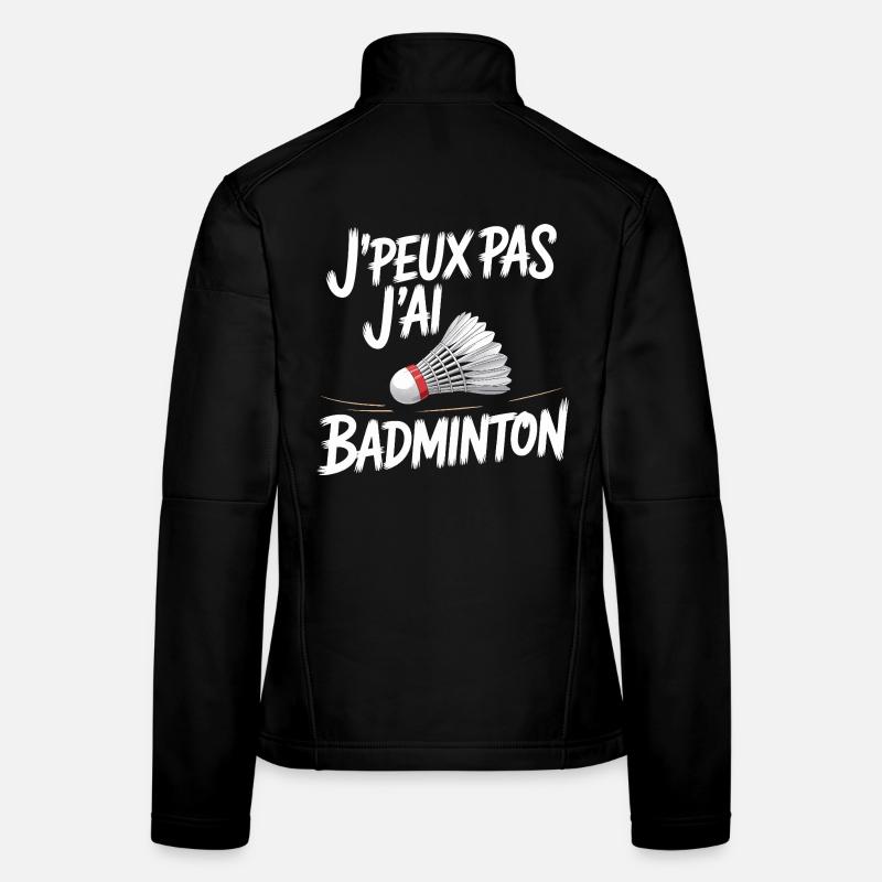 Das geht nicht, ich spiele Badminton. Frauen Softshelljacke