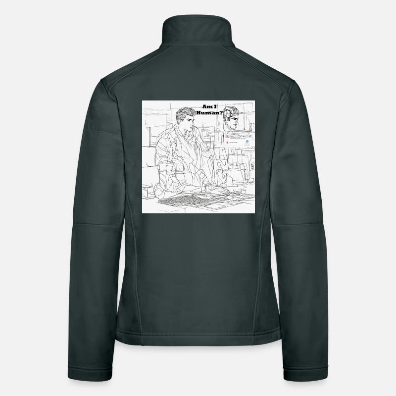 Mensch oder Roboter Frauen Softshelljacke