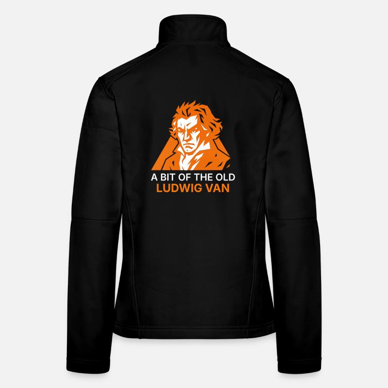 Ein bisschen vom alten Ludwig-Van Frauen Softshelljacke