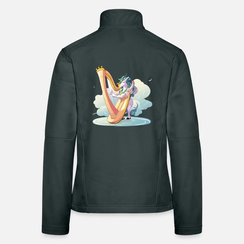 Harfentier on clouds Women's Softshell Jacket