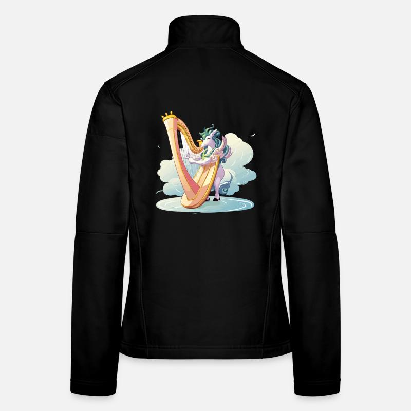Harfentier on clouds Women's Softshell Jacket