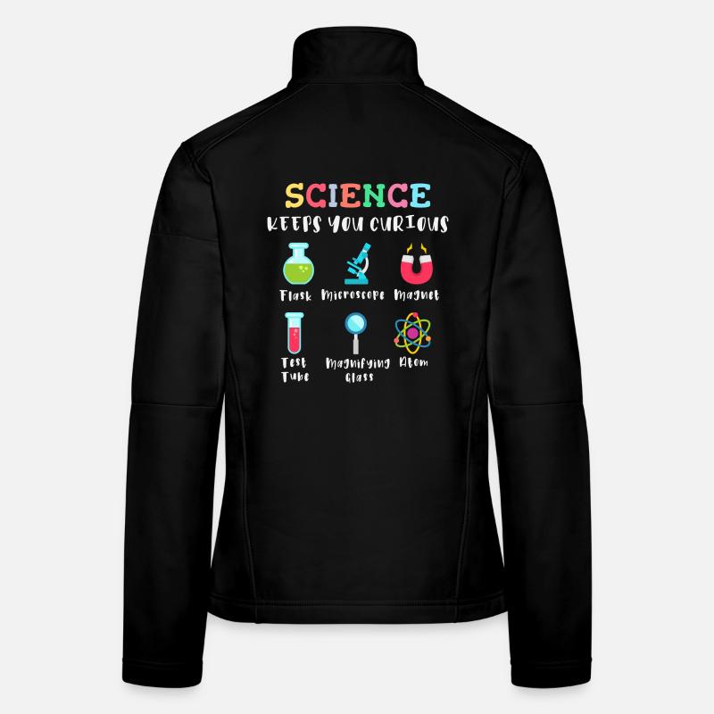 Science arouses curiosity Women's Softshell Jacket