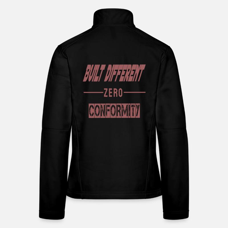 Construit différemment | Sweat à capuche Zero Conformity Veste en tissu softshell Femme