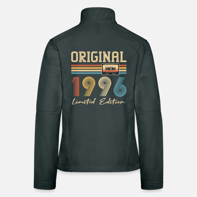 30e anniversaire 30 ans Original 1996 Veste en tissu softshell Femme