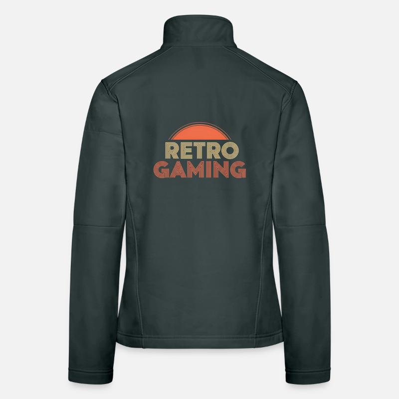 Retro Gaming Women's Softshell Jacket