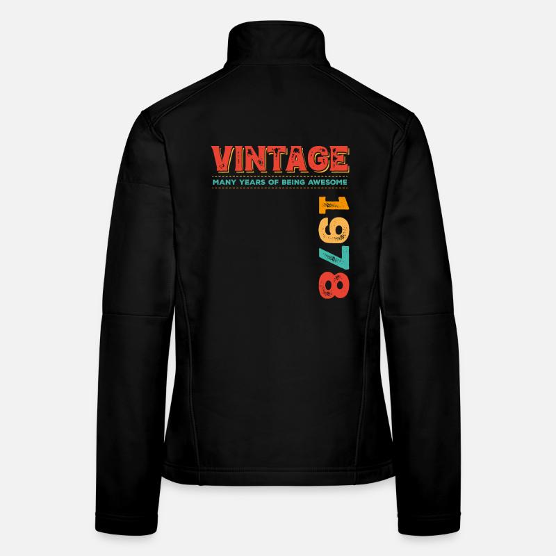 Millésime 1978 Veste en tissu softshell Femme